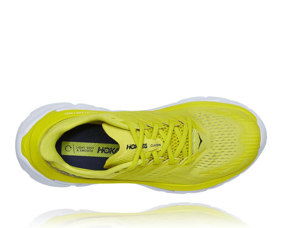 Hoka One One Tenisky Damske Fluorescencia - Clifton Edge - 17495-NOEZ